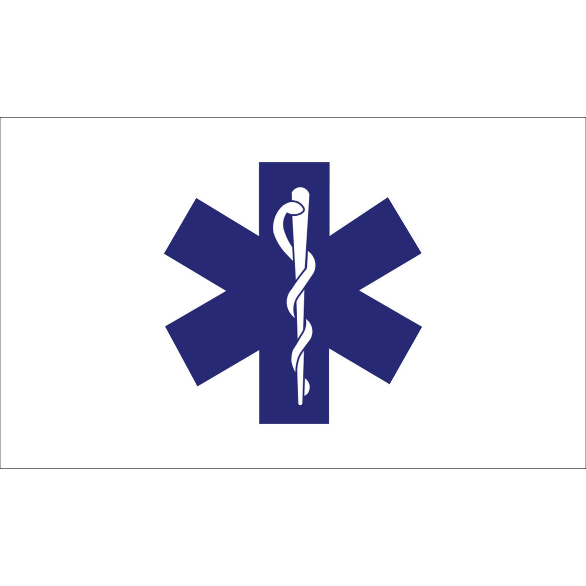 Star of Life Flag - Gates Flag & Banner